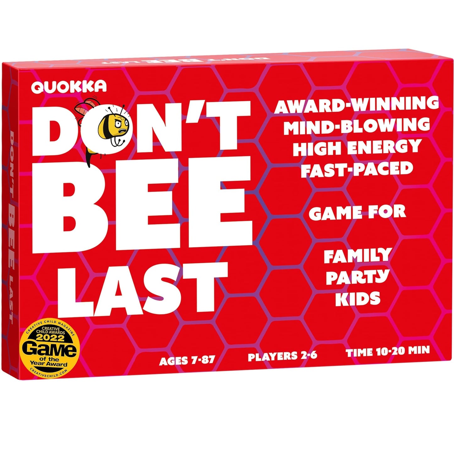 Quokka Family Board Games For Kids 8-12 - Party Game For Kids & Adults Game Night - Fast Paced | Easy To Learn | 2-6 Players - Card Game For Teen Boys And Girls Ages 6 7 10 Year Olds