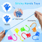 Sticky Hands Bulk 48 Pcs Party Favors For Kids 4-8 8-12 Stretchy Sticky Hand Toy Easter Basket Stuffers Egg Fillers Goodie Bag Stuffers Treasure Box Toys For Classroom Prizes Birthday Party Supplies