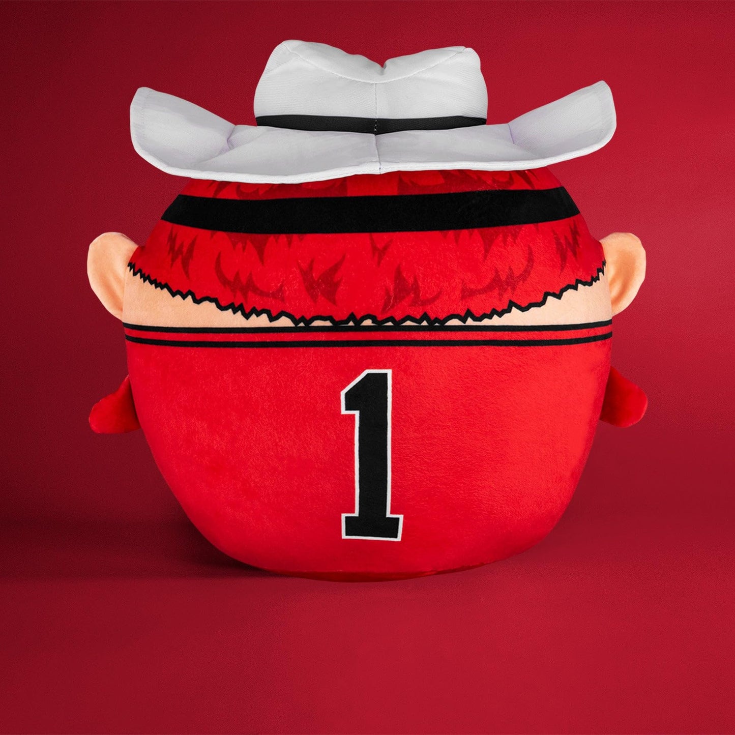 Sleep Squad Texas Tech Red Raiders Raider Red 12'' Mascot Kiri Cloud Plushie - Official Collegiate Plush