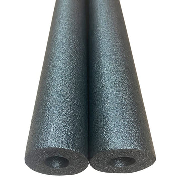 Pool Noodle 46 Inch Hollow Foam Swim Noodle For Kids Adults Swimming Floating Diy Craft (Black Two Pack)