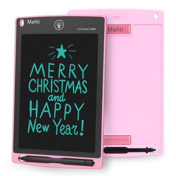 Mafiti LCD Writing Tablet 8.5 Inch Electronic Writing Drawing Pads Portable Doodle Board Gifts for Kids Toys for Girls Pink