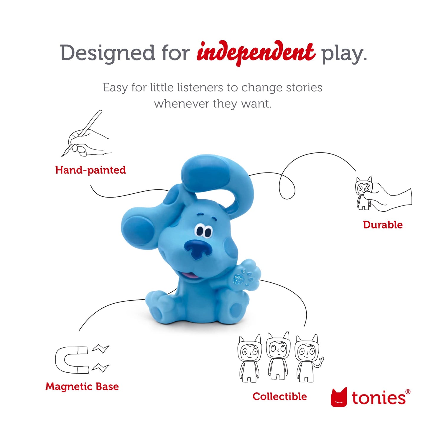 Tonies Blue Audio Toy Figurine From Blue'S Clues & You!