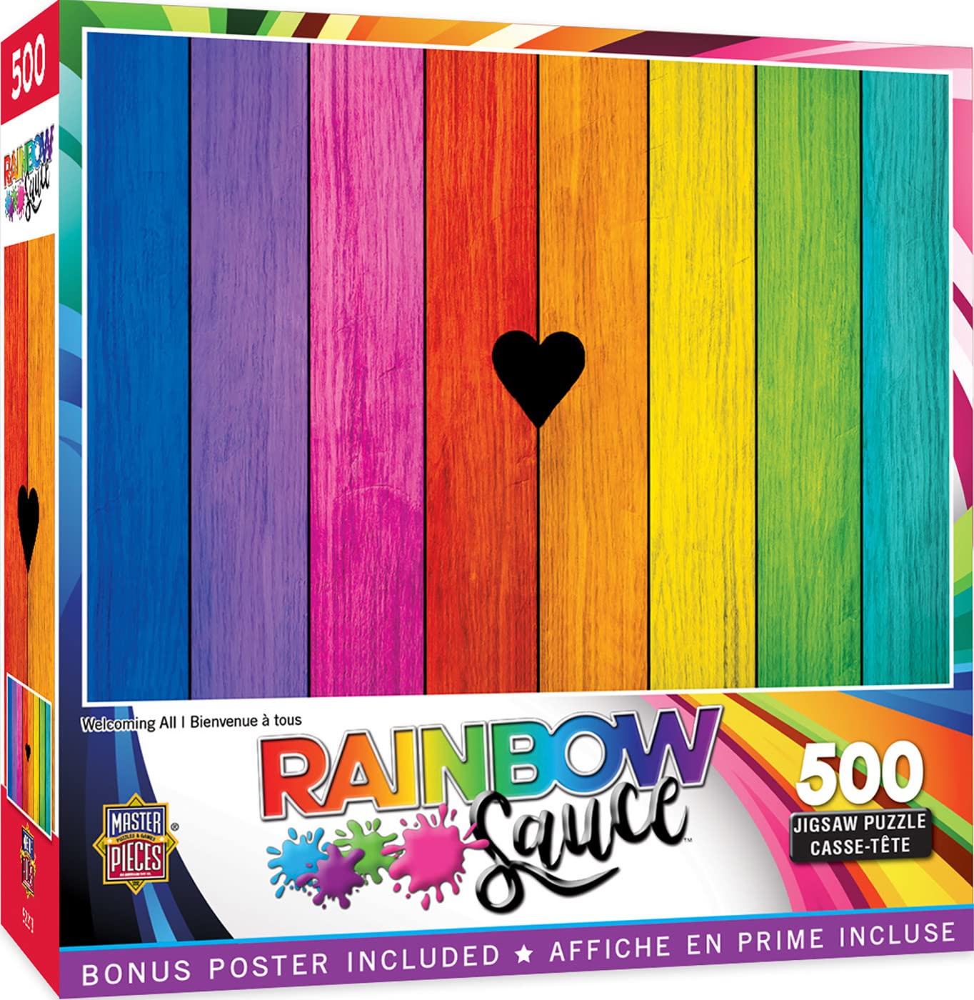 MasterPieces 500 Piece Jigsaw Puzzle for Adults, Family, Or Youth - Welcoming All - 15x21