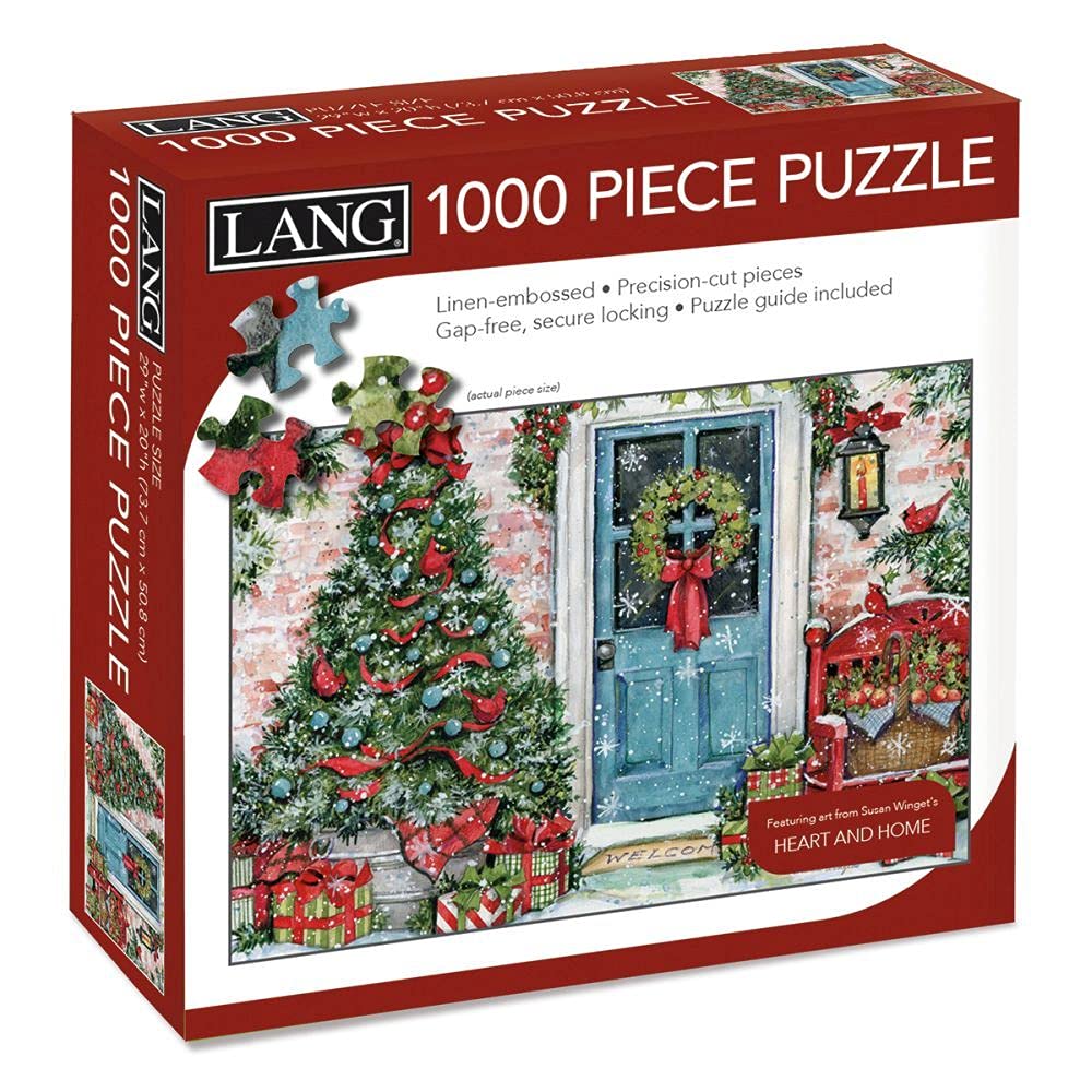 Lang Greenery Greetings Puzzle - 1000 Pc (5038053), Multicolor