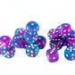 25 Count Pack Of 12Mm D6 Dice - Matching Collection Of 6 Sided Dice With Pips (Royal Blend)