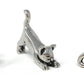 Basic Spirit Yoga Cat Figurine Set (Pewter)-Mini 3 Pc. Set