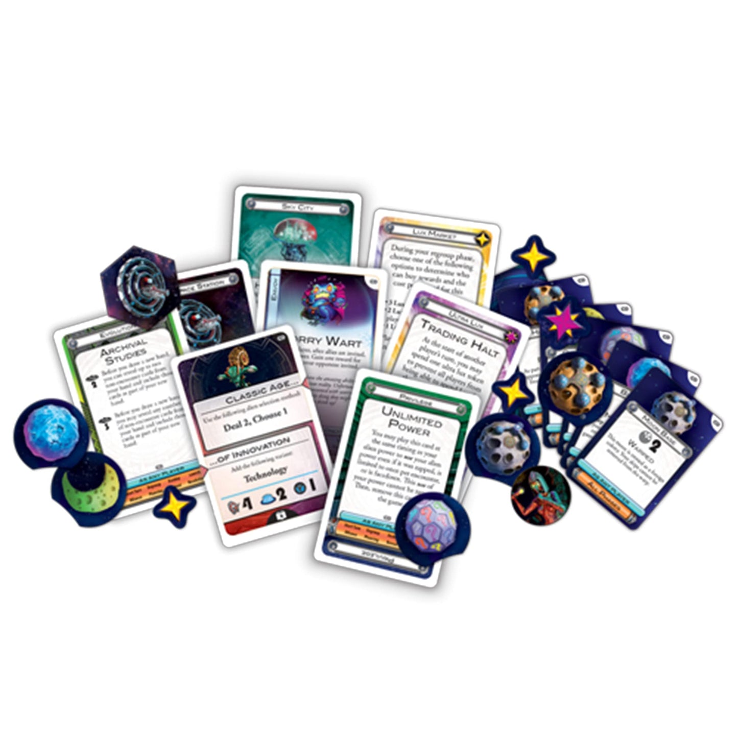 Cosmic Odyssey Board Game Expansion - Classic Strategy Game Of Intergalactic Conquest For Kids And Adults, Ages 14+, 3-8 Players