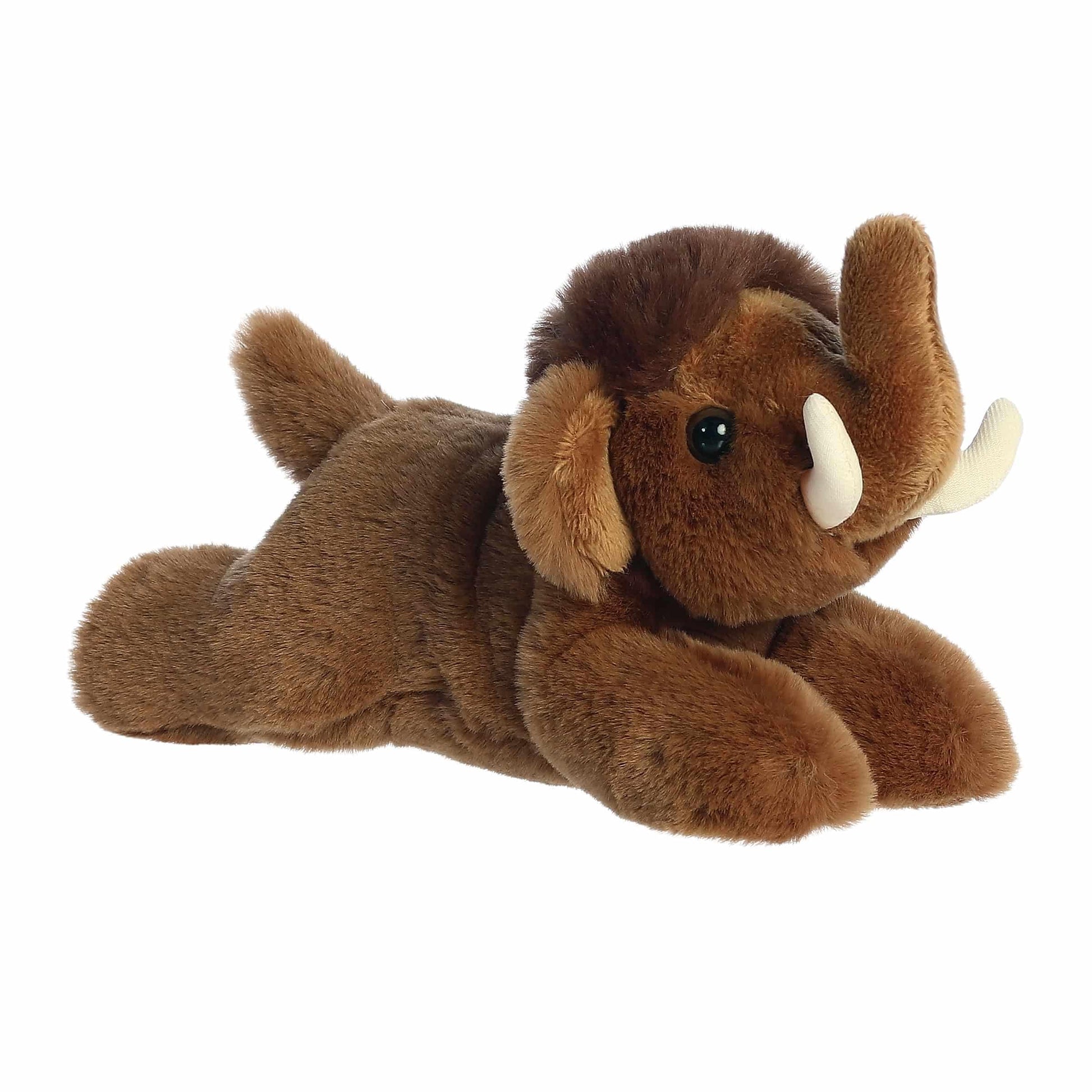 Aurora Adorable Mini Flopsie Wynn Woolly Mammoth Stuffed Animal - Mini Companions Ready for Playful Adventures - for Kids All Ag