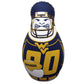 Fremont Die Ncaa West Virginia Mountaineers Bop Bag Inflatable Tackle Buddy Punching Bag, Standard: 40' Tall, Team Colors