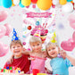 Pin The Cherry On The Cupcake Game For Kids Birthday Pin Game Girls Birthday Party Games Candy Land Party Decorations, Large Candyland Game Poster With 36 Cherry Stickers Candyland Party Favors