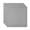 Lekebaby Classic Baseplates Building Base Plates For Building Bricks 100% Compatible With Major Brands-Baseplate 10' X 10', Pack Of 6, Grey