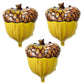 Hadckja Hazelnut Balloon Thanksgiving Balloons Hazelnut Balloons For Fall Harvest Thanksgiving-Themed Party Birthday Party Suppl