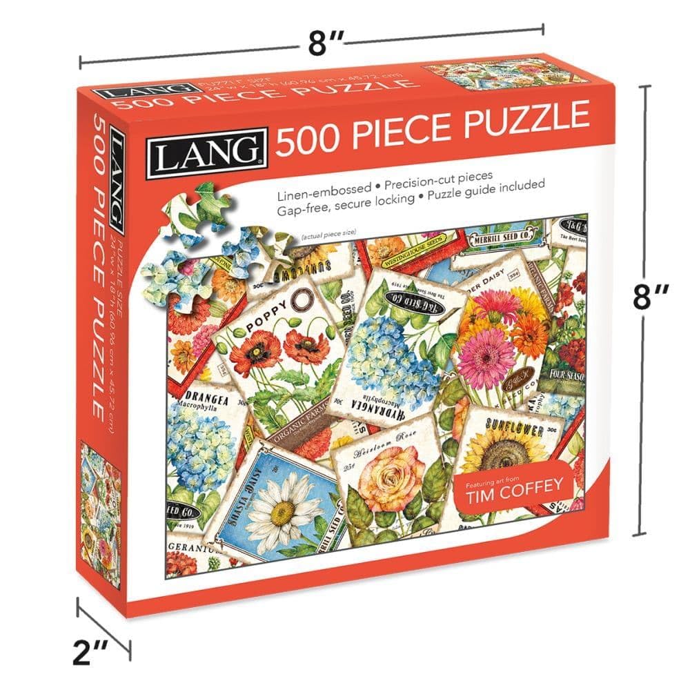 Lang Seed Packets 500 Piece Puzzle (5039122)