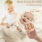 Promise Babe Infant Gym Organic Wooden Rattle Wooden Bells Rattles Nursing Shower Gifts Waldorf Toys