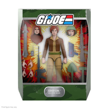 Super7 Ultimates! G.I. Joe Cover Girl - 7' G.I. Joe Action Figure With Accessories Classic Cartoon Collectibles And Retro Toys