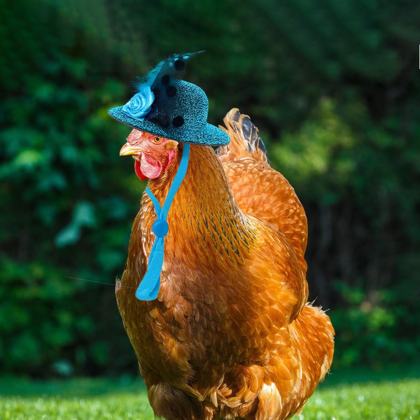 6 Pieces Chicken Hats For Hens Fit Chicken Clothes Costumes For Chickens Hats For Chickens Bearded Dragon Costume Tiny Hats Smal