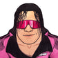 Bleacher Creatures WWE Bret Hart Plush Toy - 24" Soft Crystal Velboa Polyester Buddy, Bret Hart Model B2-WWE-BHA
