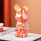Yundu Ceramic Piggy Bank For Kids And Adults - Coin Bank For Girls And Boys - Orange Love Bear Decoration - Modern D  Cor, Hypeb