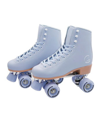 C SEVEN C7skates Cute Roller Skates for Girls and Adults (Bleu Brume, Womens 8 / Mens 7)