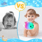 Gigilli Baby Bath Toys - Whale Sprinkler Light Up, Small Pink ABS, Model NO.107AP, Ideal for Kids 1-3 & Newborn Gifts