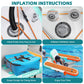FBSPORT Inflatable Pool Float Lounger for Adults, Water Floating Chair Pool Float Raft with Cup Holder and Backrest for Swimming