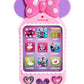 MINNIE MOUSE Bow-Tique Pretend Play Cell Phone with Lights & Sounds, Multicolor Kids Toy for Ages 3 and Up - Original Version