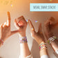 Stmt Personalized Jewelry Studio, Create Over 50 Premium Pieces, Trendy Bracelet Making Kit, Includes Metal Bracelet Charms, Rem