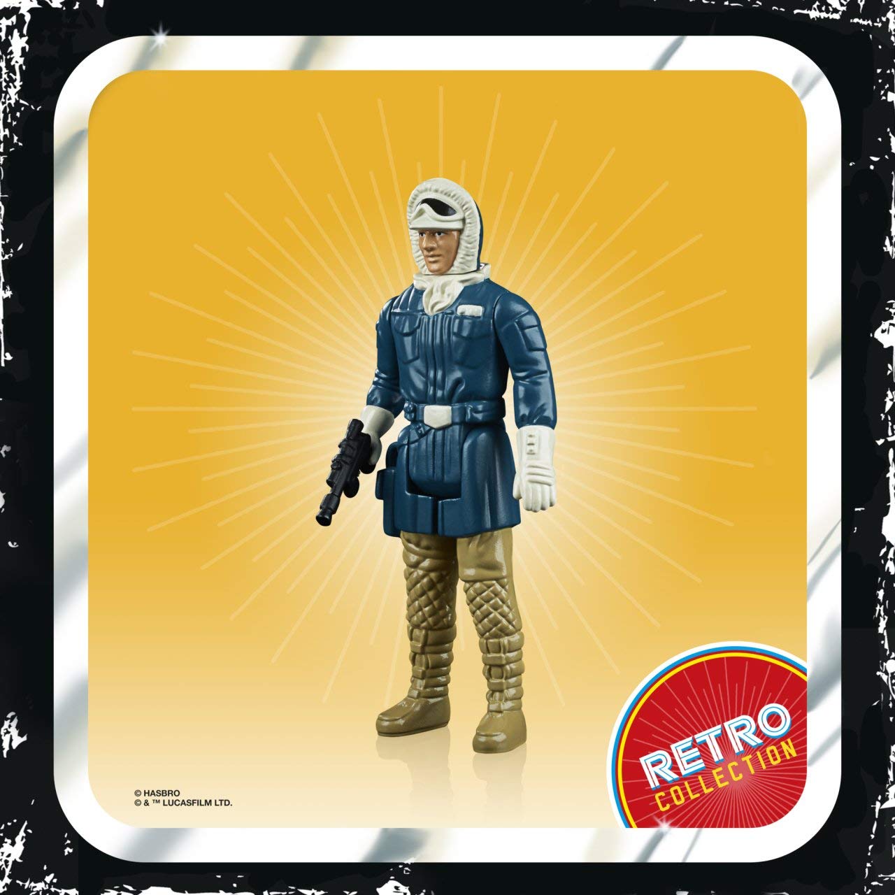 Star Wars Retro Collection Han Solo (Hoth) Toy 3.75-Inch Scale The Empire Strikes Back Figure, Toys For Kids Ages 4 And Up