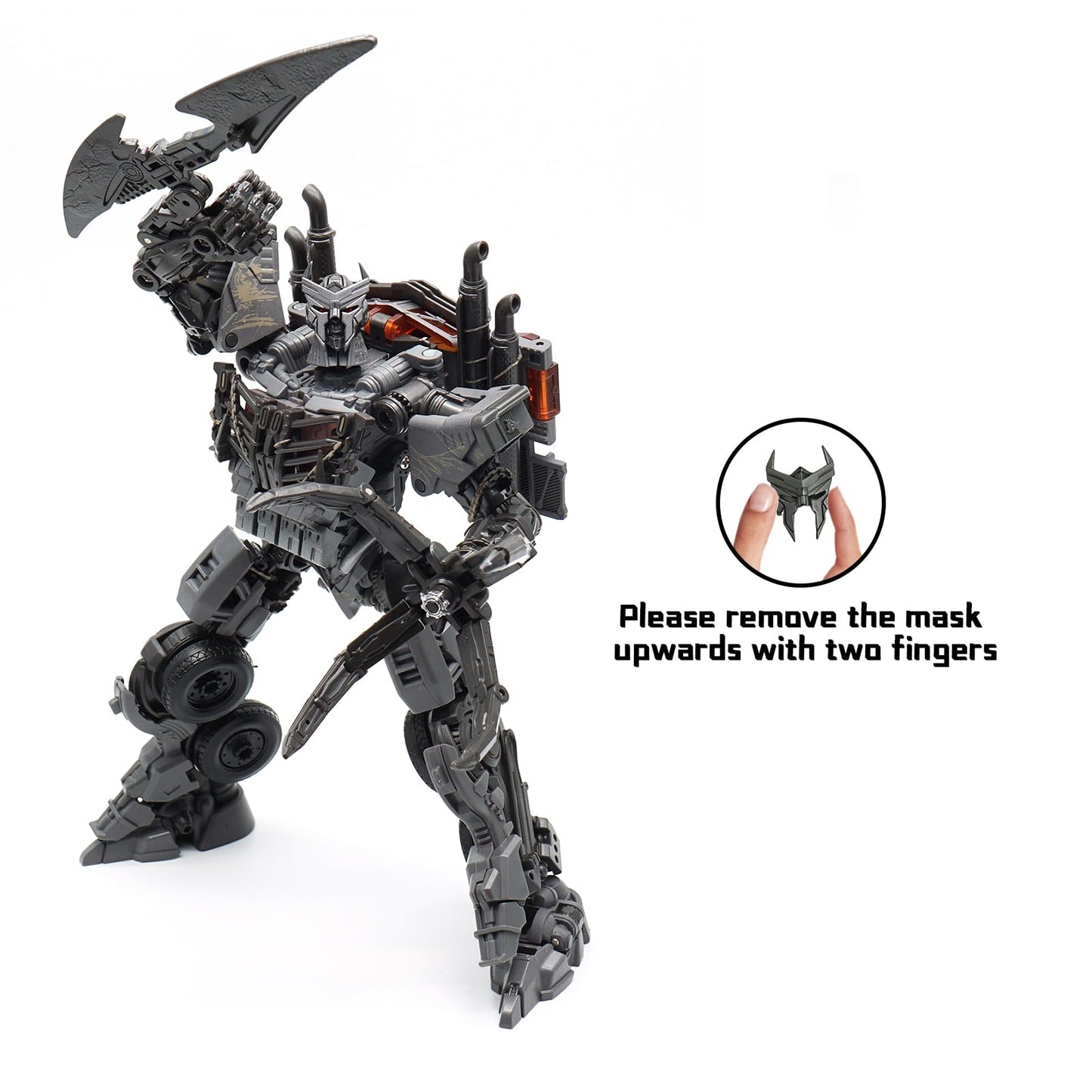 Waikytoy Deformation Toys, Deformation Robot Toy Studio Series Ss101 Ko Action Figure 8.3 Inches With Accessories, Deformation T