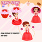 Christoy Cake Doll Toy Set - 6PCS Multicolor Scented Cupcake Princess Gift for Kids