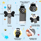 Baby Toys 0-6 Months - High Contrast Baby Toys For Newborn Toys 0-3 Months Brain Development Infant Toys Baby Rattles 6-12 Month
