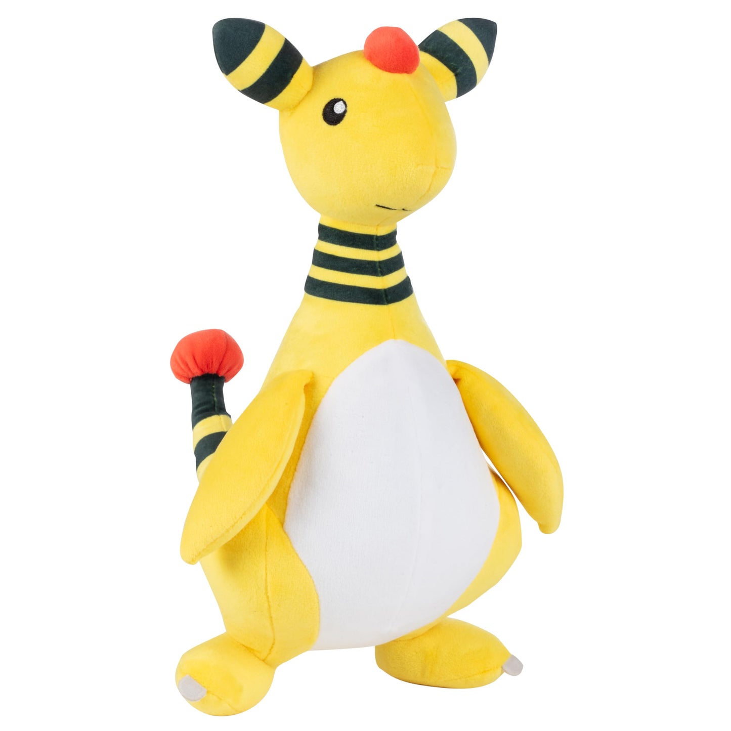 Pok?mon Large 12 Ampharos Plush - Officially Licensed - Scarlet and Violet - Authentic Soft Stuffed Animal Toy Figure - Valentine's Day & Easter Basket Stuffer Gift for Kids  Boys  Girls - 2+