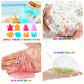 Slime Supplies Kit, 135 Pack Slime Making Kit 30 Crystal Slime, Glitter Jars, Charms, Sugar Paper, Foam Beads, Fishbowl Beads, Toy Cups, Slices, Air Dry Clay And Tools For Kids Girls By Winlip