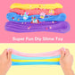 2 Pack Multi-Color Valentine'S Day Butter Slime Kit, Non-Sticky And Super Soft Perfect For Boys Girls Party Favors, Birthday Easter Gift, Diy Putty Fidget Kids Toys, Large Capacity (120 * 2)