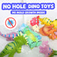 Hely Cancy Dinosaur Bath Toys - No Hole Bath Toys For Kids,Baby Bath Toys For Shower Water Pool Toys