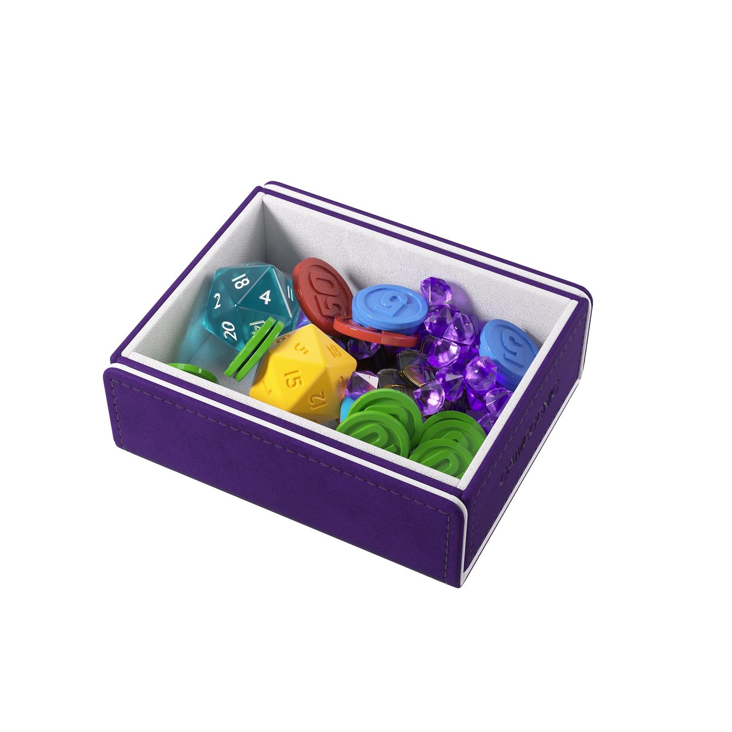Token Keep - Premium Token Box For Safe Storage, Fits Dungeon 1100+ And Dungeon S 550+, Holds Tokens, Dice, And Cards, Fully Usa