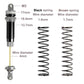 TOOMOD 100/115mm RC Oil Shock Absorber Big Bore Damper for Arrma 1/10 BIG ROCK,GRANITE,SENTON 1/8 TYPHON,1/10 Slash 2WD 4WD 4x4