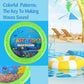 EASTROCK Ocean Drum - 10 Inch Sea Sound Percussion Instrument With Fish Graphic, Wave and Surf Effect (2 PCS)