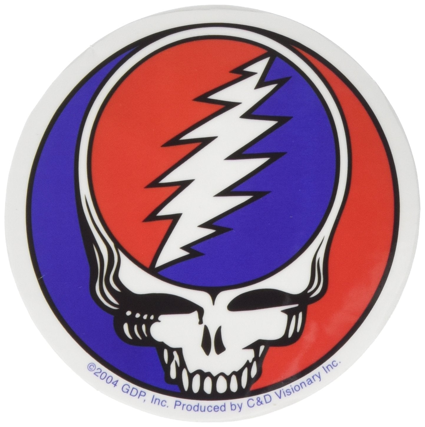 CandD Visionary Grateful Dead - SYF Medium Clear Sticker