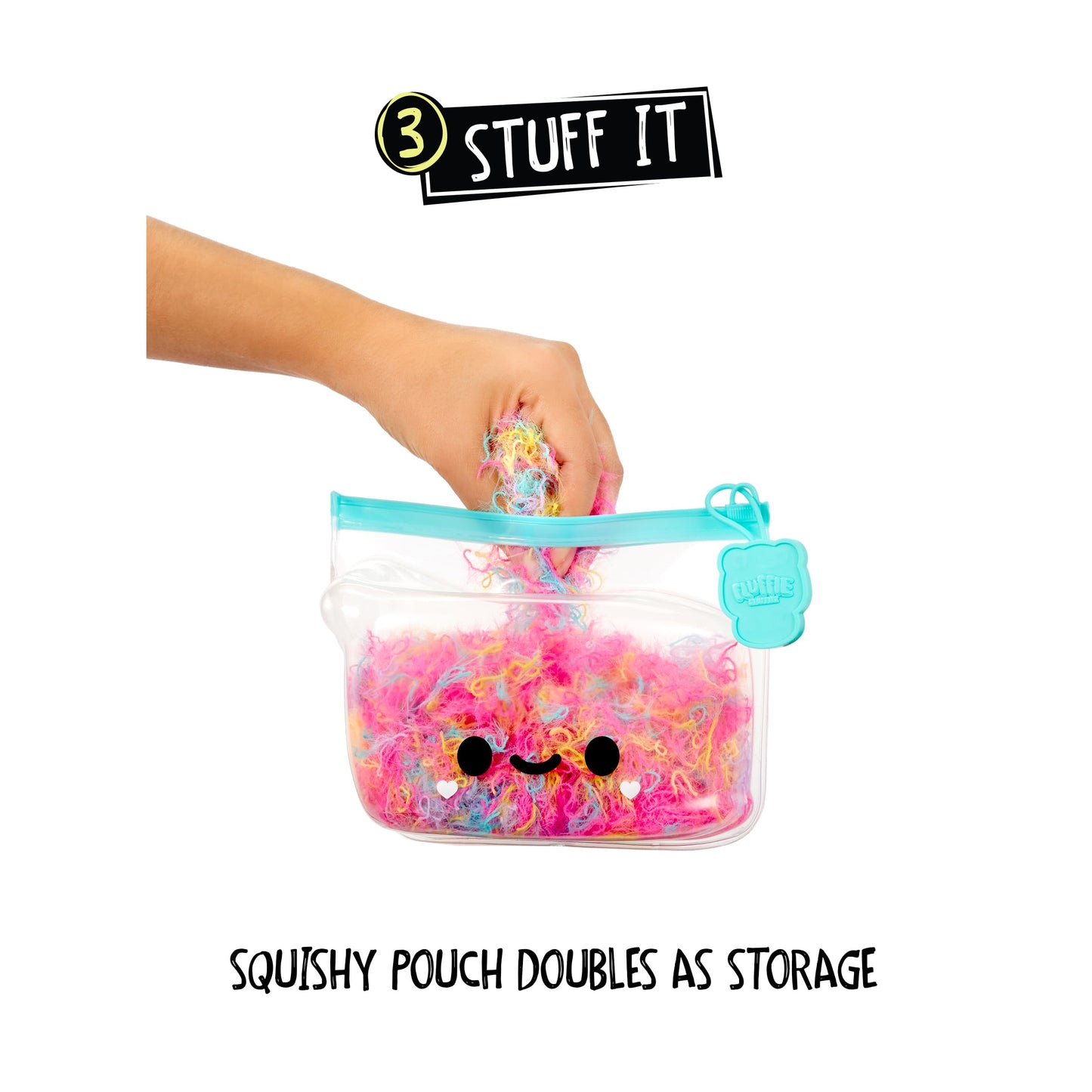 Fluffie Stuffiez Cake Small Plush - Multicolor, Ultra Soft Polyester, Model 594307, Surprise Reveal Unboxing, Huggable Tactile Play