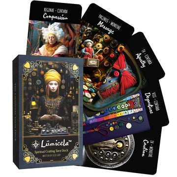 Lmicela Lmicela Tarot Deck, Premium Tarot Cards For Beginners & Experts, Collector'S Quality, 78 Gold Foil Cards, Intuitive Guid