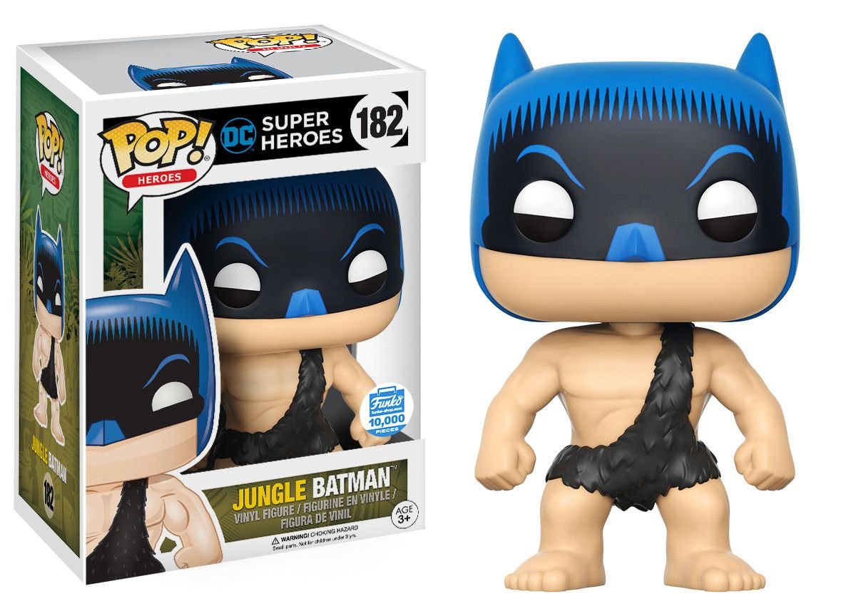 DC Super Heroes Funko POP! Heroes Jungle Batman limited availability Vinyl Figure #182