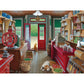 Bits And Pieces – Value Set Of Three 500 Piece Jigsaw Puzzles For Adults – Slow Day, The Rose Arbor, Best Friends Jigsaw Puzzles By Artist John Sloane, Completed Puzzle Size: 18' X 24'