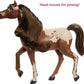 Mattel Spirit Untamed Chestnut Pinto Horse, 8-Inch with Moving Head, Perfect Gift for Horse Fans Ages 3 and Up