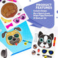 24 Make A Dog Stickers For Kids - Great For Birthday Party Favors - Fun Craft Project For Children 3+ - Let Your Kids Get Creative & Design Their Favorite Puppy Stickers