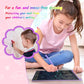 TECJOE 2 Pack 10 Inch LCD Writing Tablet, Colorful Doodle Board Electronic Drawing Pads, Kids Travel Games Learning Toys Christm