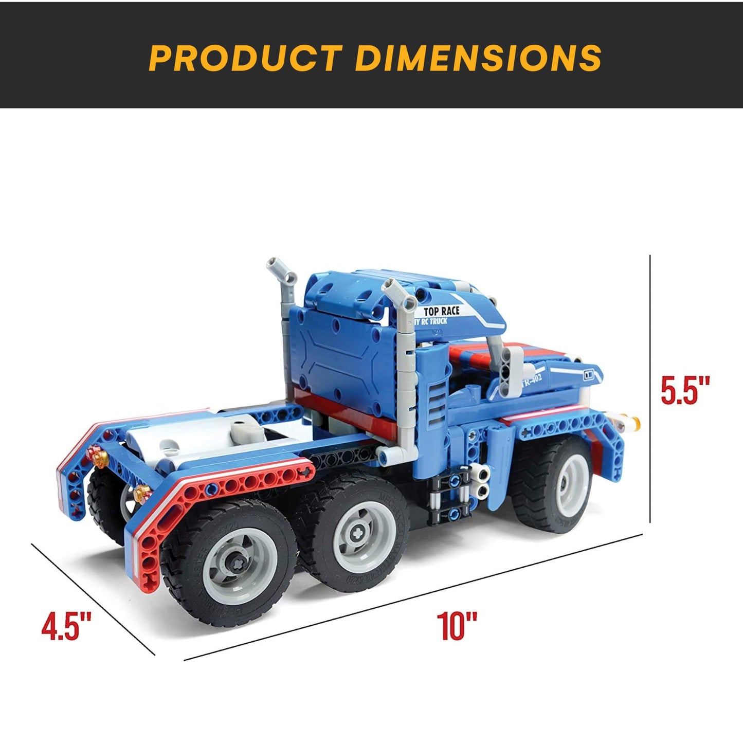Top Race STEM Projects for Kids - Toys for Boys - Construction Toys for Kids - Ideal Gifts for Boys and Girls - Educational Toy