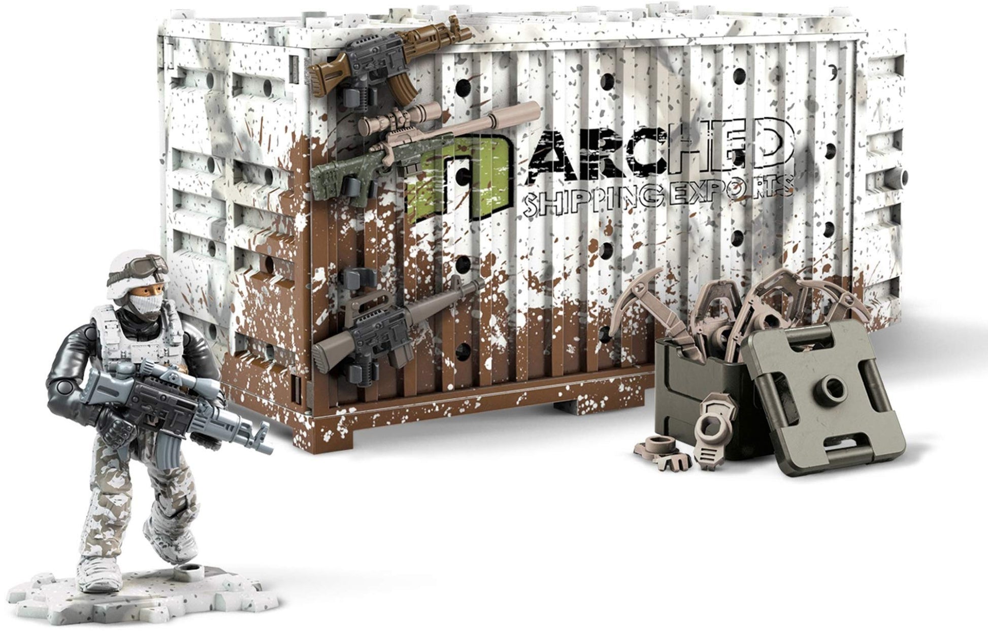 Mega Construx Call of Duty Arctic protective coveringy