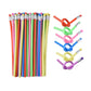 Qdxativp 48Pcs Bendy Fun Pencils For Kids,Magic Bendable Flexible Colorful Pink Gold Soft Rubber Pencils With Erasers For Classr