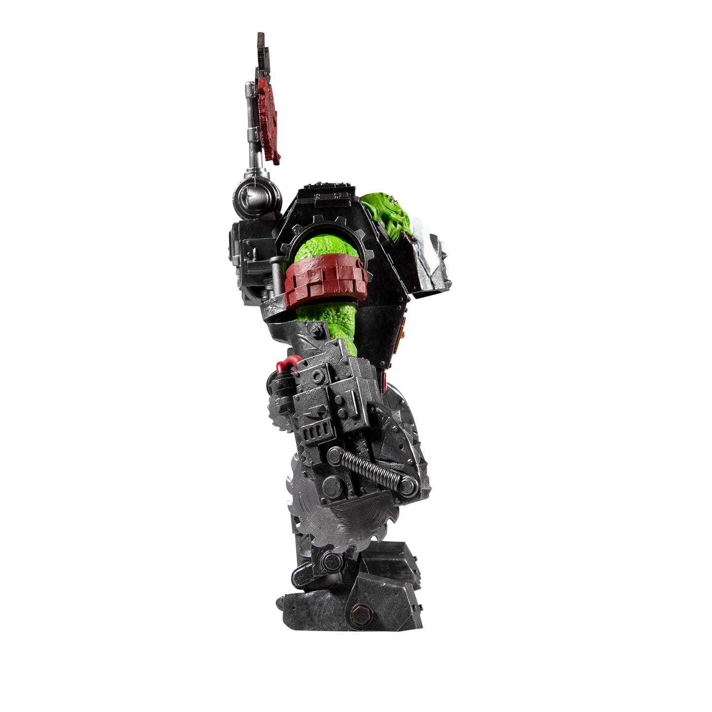 Warhammer 40,000 Ork Meganob With Buzzsaw & Base Mega Action Figure